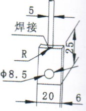  Furnace wall thermocouple